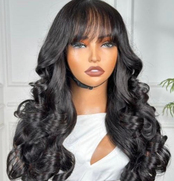 Solene l 4x4 Virgin Wig Transparent Lace