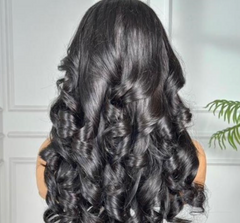 Solene l 4x4 Virgin Wig Transparent Lace