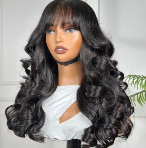 Solene l 4x4 Virgin Wig Transparent Lace