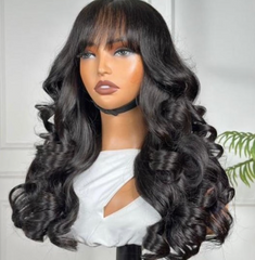Solene l 4x4 Virgin Wig Transparent Lace